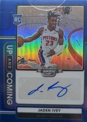 2022 Contenders Optic #UCA-JAI Up and Coming Autographs - Blue (/75)