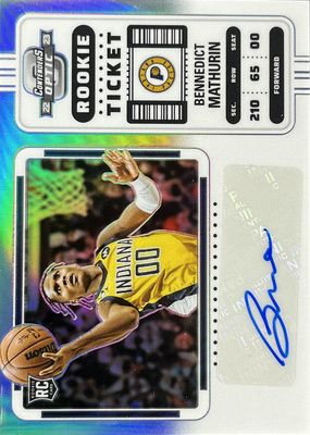 2022 Contenders Optic #128 Rookie Ticket Auto Variation