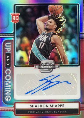 2022 Contenders Optic #UCA-SHS Up and Coming Autographs (/99)