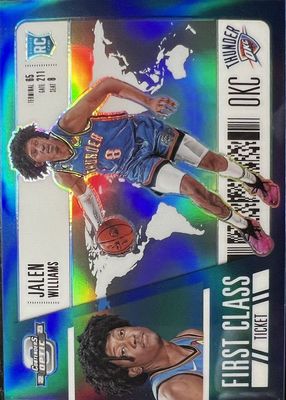 2022 Contenders Optic #9 First Class Ticket