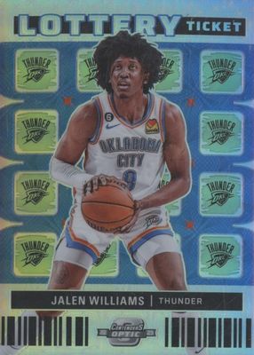 2022 Contenders Optic #12 Lottery Ticket