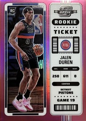 2022 Contenders Optic #21 Pink /75