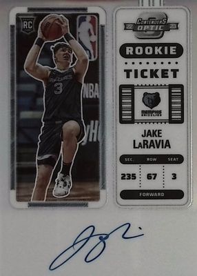 2022 Contenders Optic #119 Rookie Ticket Auto