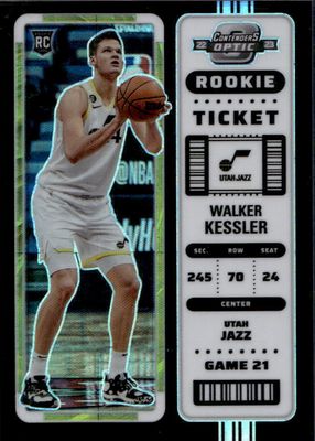 2022 Contenders Optic #1 Black Pandora /(SSP)