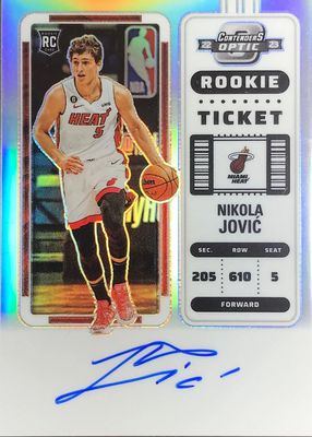 2022 Contenders Optic #120 Rookie Ticket Auto