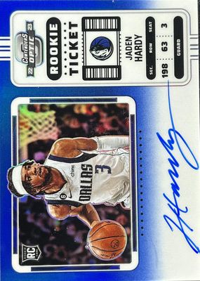 2022 Contenders Optic #110 Rookie Ticket Auto Variation - Blue /49