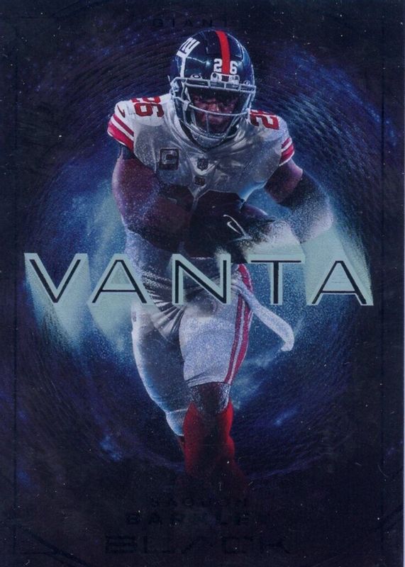 Saquon Barkley 2023 Black #VA-7 Vanta /(SSP) PSA 10