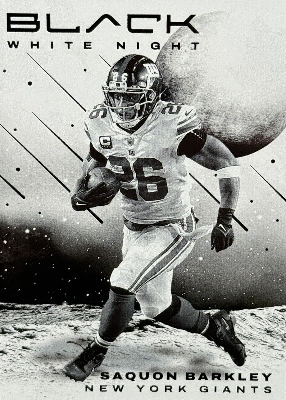 Saquon Barkley 2023 Black #WN-23 White Night /(SSP) Price Guide