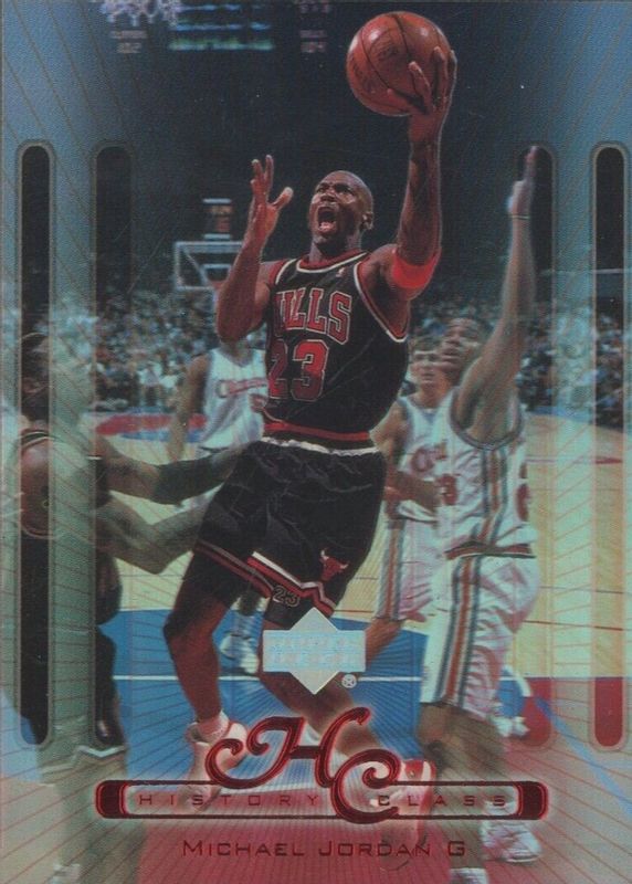 Michael Jordan 1999 Upper Deck #HC1 History Class PSA 8