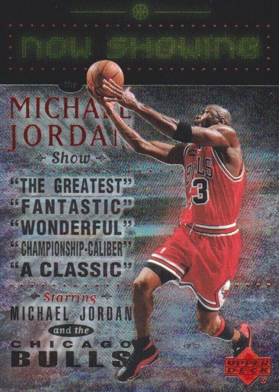 Michael Jordan 1999 Upper Deck #NS30 Now Showing BGS 8.5