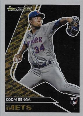 Kodai Senga 2023 Topps Chrome Update #RDP-KS MLB Debut Patch
