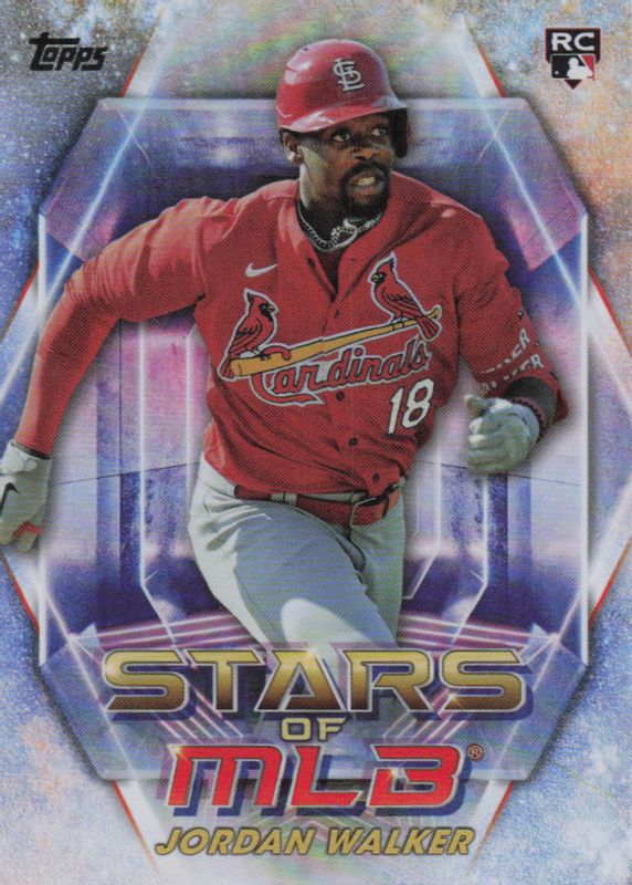 Jordan Walker 2023 Topps Update Stars of MLB #SMLB-85 Price Guide 