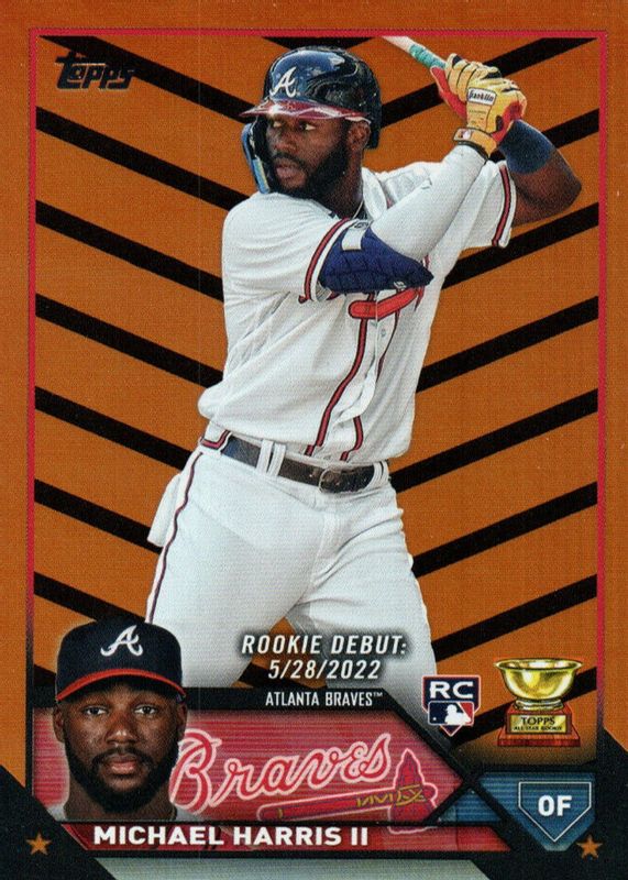  2023 Topps Update Series #US225 Michael Harris II Rookie Debut  NM-MT Atlanta Braves Baseball Trading Card : Collectibles & Fine Art