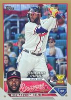  2023 Topps Update Series #US225 Michael Harris II Rookie Debut  NM-MT Atlanta Braves Baseball Trading Card : Collectibles & Fine Art