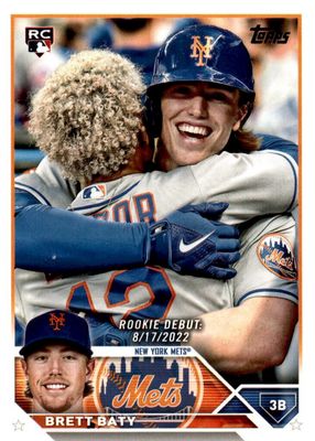 2023 Topps Update #US158 Rookie Debut