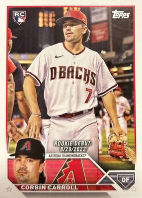 Corbin Carroll 2024 Topps Chrome Cosmic #178 Black Eclipse