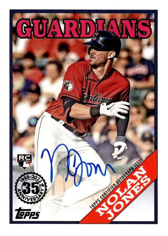 2023 Topps Update #88BA-NJ 1988 Topps Autographs