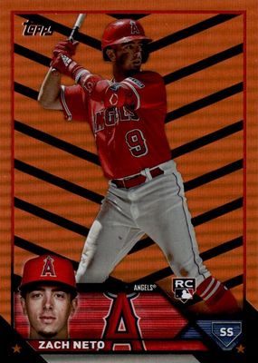2023 Topps Update #US98 Orange & Black Foil