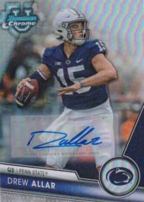2023 Bowman Chrome University #113 Prospect Auto - Refractor /499