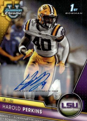 2023 Bowman Chrome University #41 Prospect Auto (1st)