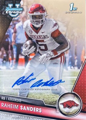 2023 Bowman Chrome University #24 Prospect Auto (1st)