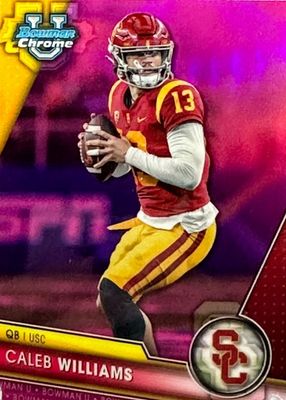 2023 Bowman Chrome University #1 Prospects - Pink Refractor