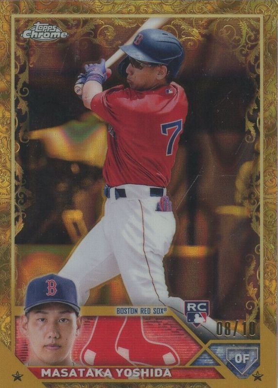 2023 Topps Gilded Collection #23 Lava Gold Etch Refractor /10