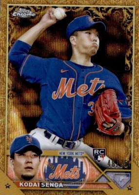 2023 Topps Gilded Collection #73 Wave Gold Etch Refractor /75