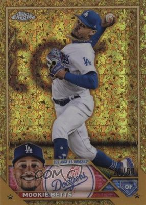 2023 Topps Gilded Collection #50 Mini-Diamond Gold Etch Refractor /50