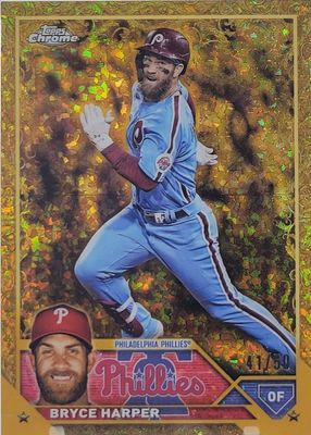 2023 Topps Gilded Collection #100 Mini-Diamond Gold Etch Refractor /50