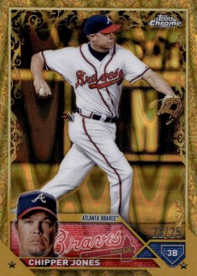 2023 Topps Gilded Collection #65 RayWave Gold Etch Refractor /25