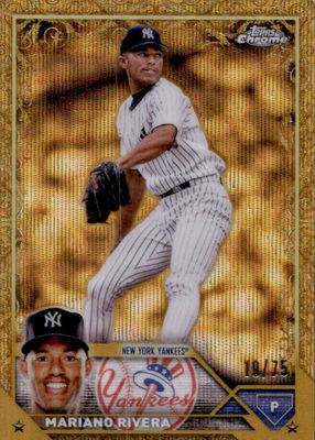 2023 Topps Gilded Collection #110 Wave Gold Etch Refractor /75