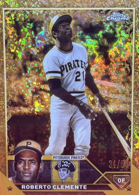 2023 Topps Gilded Collection #21 Mini-Diamond Gold Etch Refractor /50