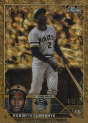 2023 Topps Gilded Collection #21 Wave Gold Etch Refractor /75