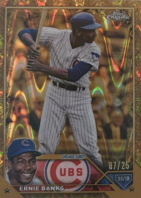 2023 Topps Gilded Collection #47 RayWave Gold Etch Refractor /25