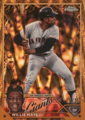 2023 Topps Gilded Collection #22 RayWave Gold Etch Refractor /25