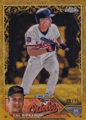 2023 Topps Gilded Collection #116 Wave Gold Etch Refractor /75