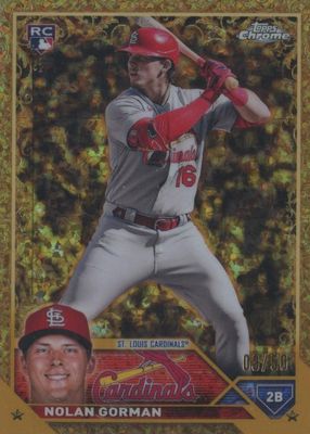 2023 Topps Gilded Collection #141 Mini-Diamond Gold Etch Refractor /50