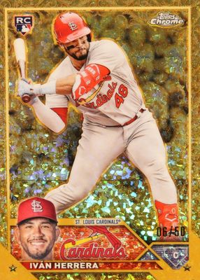 2023 Topps Gilded Collection #94 Mini-Diamond Gold Etch Refractor /50