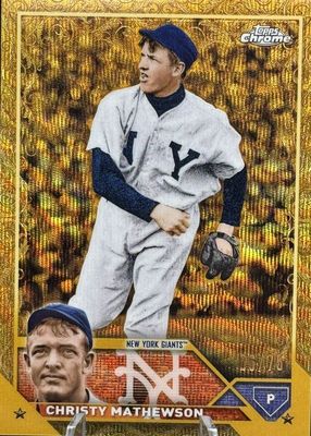 2023 Topps Gilded Collection #43 Wave Gold Etch Refractor /75