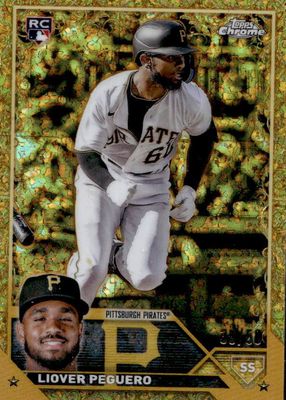 2023 Topps Gilded Collection #129 Mini-Diamond Gold Etch Refractor /50