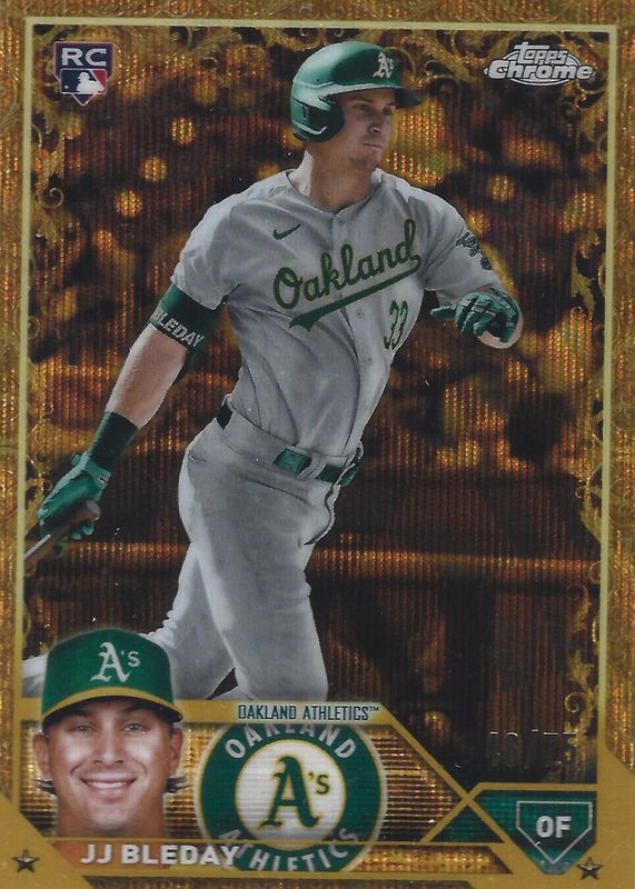 2023 Topps Gilded Collection #113 Wave Gold Etch Refractor /75