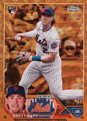 2023 Topps Gilded Collection #80 Wave Gold Etch Refractor /75