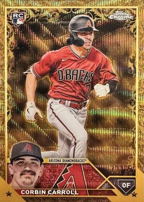 2023 Topps Gilded Collection #49 Wave Gold Etch Refractor /75