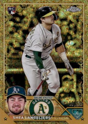2023 Topps Gilded Collection #74 Mini-Diamond Gold Etch Refractor /50
