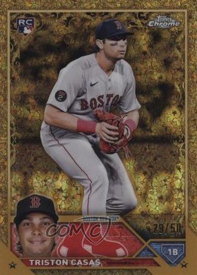 2023 Topps Gilded Collection #29 Mini-Diamond Gold Etch Refractor /50