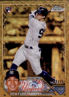 2023 Topps Gilded Collection #25 Wave Gold Etch Refractor /75