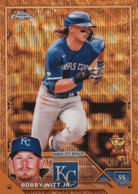 2023 Topps Gilded Collection #102 Wave Gold Etch Refractor /75