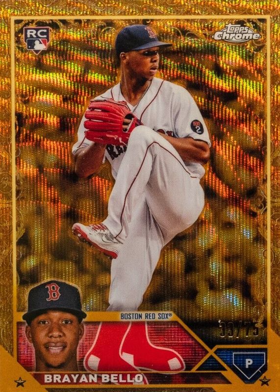 2023 Topps Gilded Collection #137 Wave Gold Etch Refractor /75