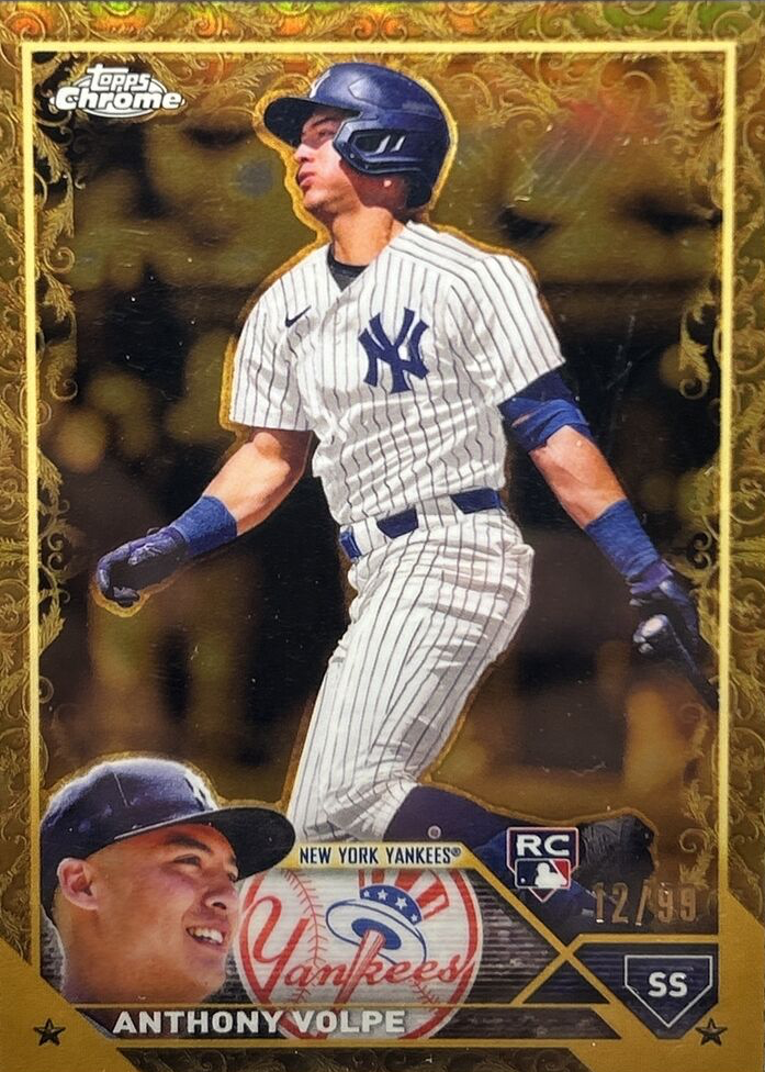 Anthony Volpe 2023 Topps Gilded Collection #109 Base /99 Price 